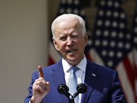Президент США Джо Байден во время брифинга в Вашингтоне Президент США Джо Байден во время брифинга в Вашингтоне