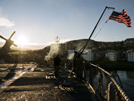 Американские военные во время учений НАТО в Троннхейме, Норвегия Американские военные во время учений НАТО в Троннхейме, Норвегия