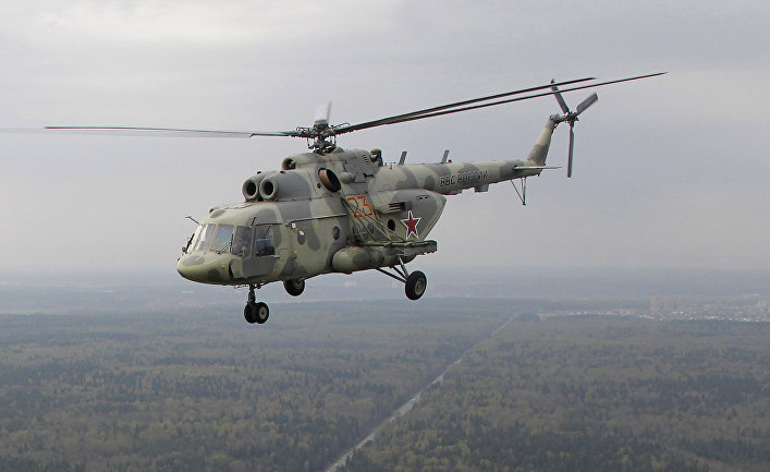 Вертолет Ми-17. Архив