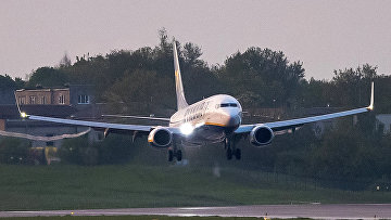 Самолет Ryanair на борту которого находился оппозиционер Роман Пратасевич