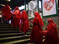 Демонстрации против ужесточения законодательства об абортах в Варшаве Демонстрации против ужесточения законодательства об абортах в Варшаве