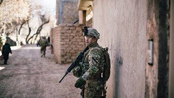 Американский солдат, Герат, Афганистан