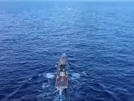 Эпизод оперативных учений сил Тихоокеанского флота в дальней морской зоне Эпизод оперативных учений сил Тихоокеанского флота в дальней морской зоне