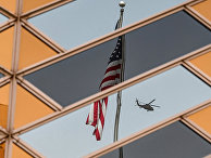 Государственный флаг США у здания посольства США в Кабуле Государственный флаг США у здания посольства США в Кабуле
