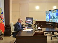 Президент РФ В. Путин провел совещание с членами правительства РФ и руководством партии "Единая Россия" Президент РФ В. Путин провел совещание с членами правительства РФ и руководством партии "Единая Россия"